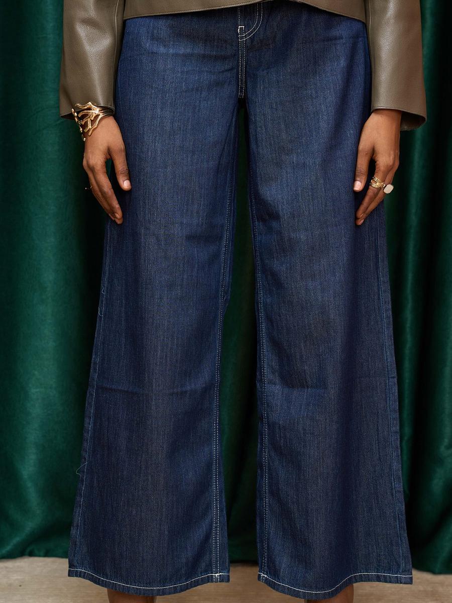 Jean large taille moyenne