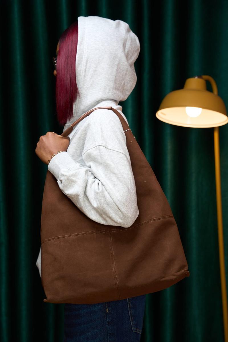 Sac fourre-tout en daim