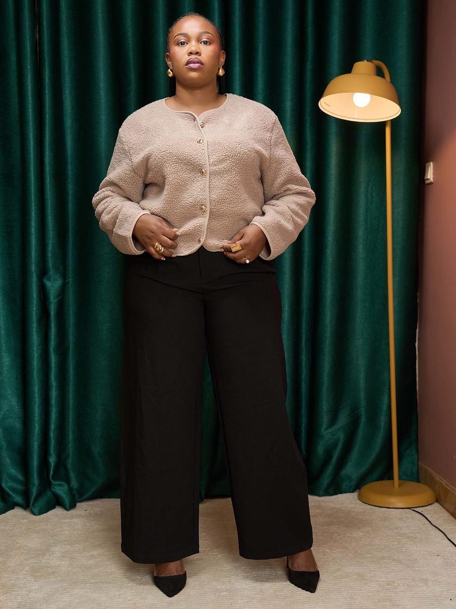 Pantalon large à pinces