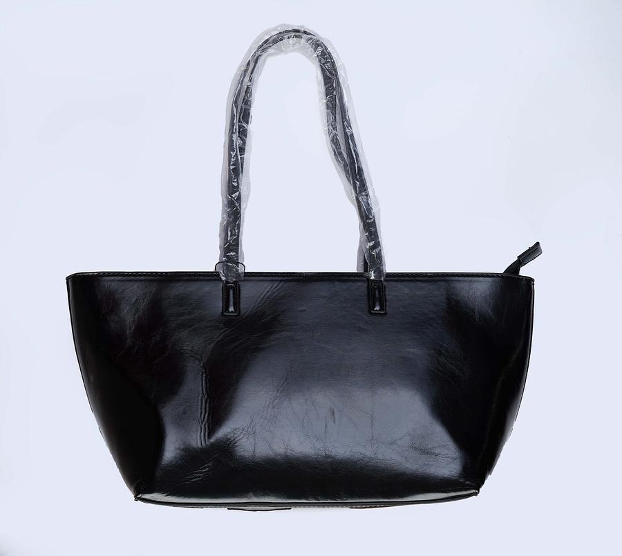 Sac à main large en cuir