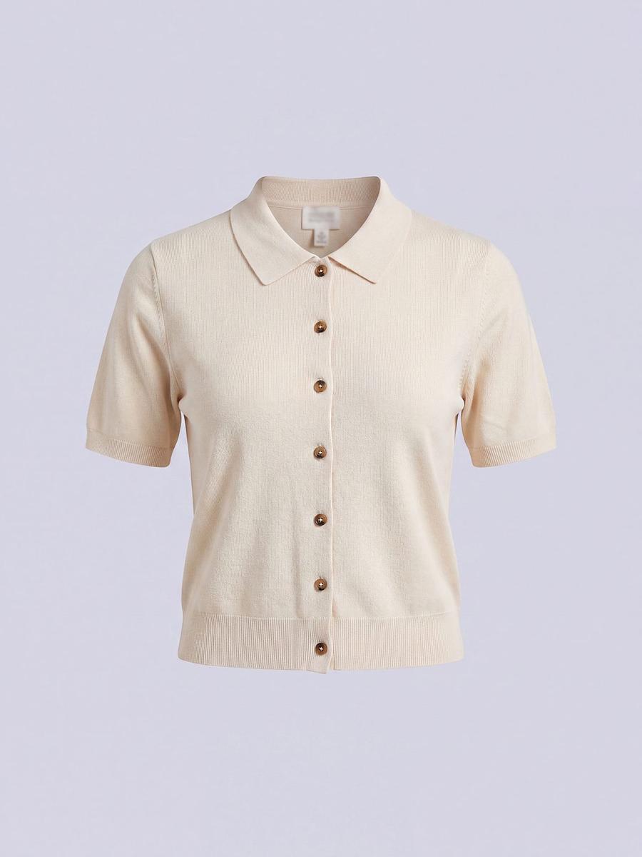 Gilet maille boutonné