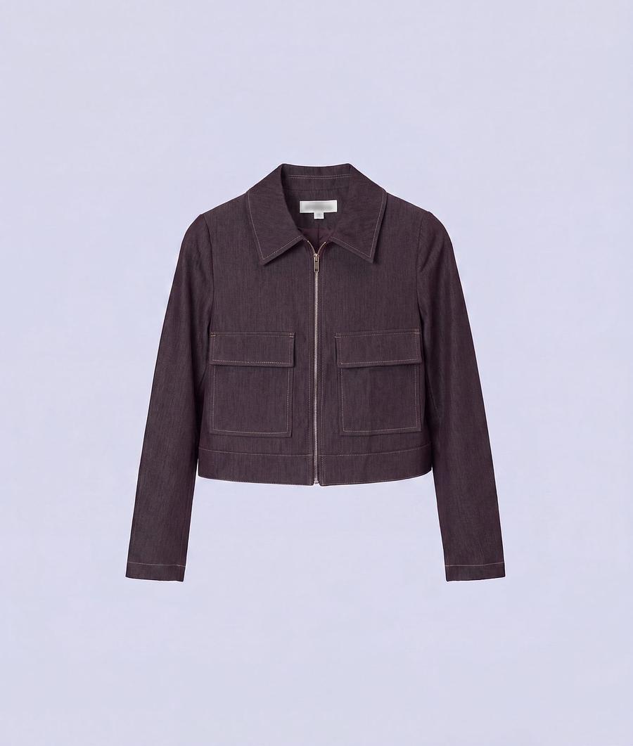Veste zippée à poches