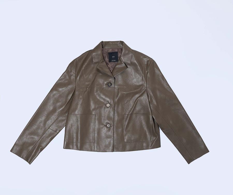 Veste peau de croco