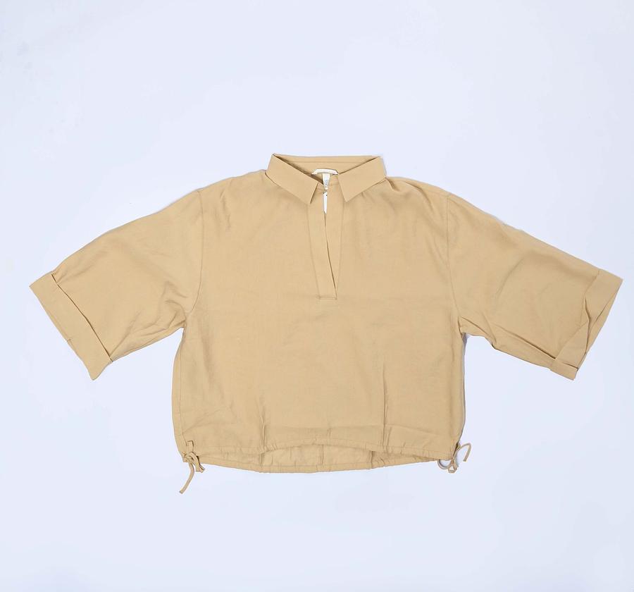 Blouse ample à encolure V