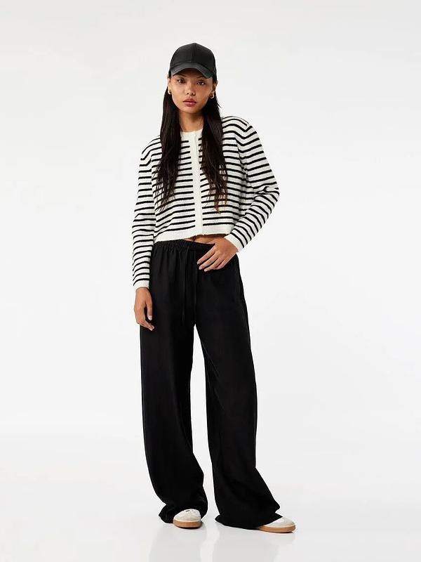 Cardigan Court Rayé