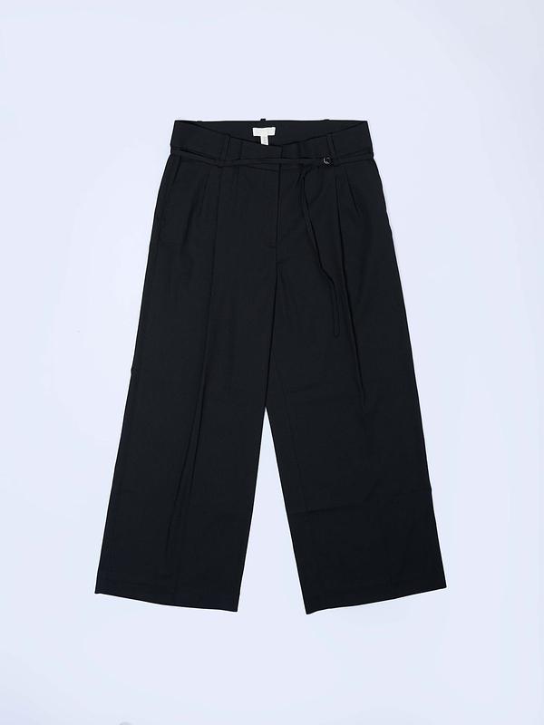 Pantalon large ceinturé