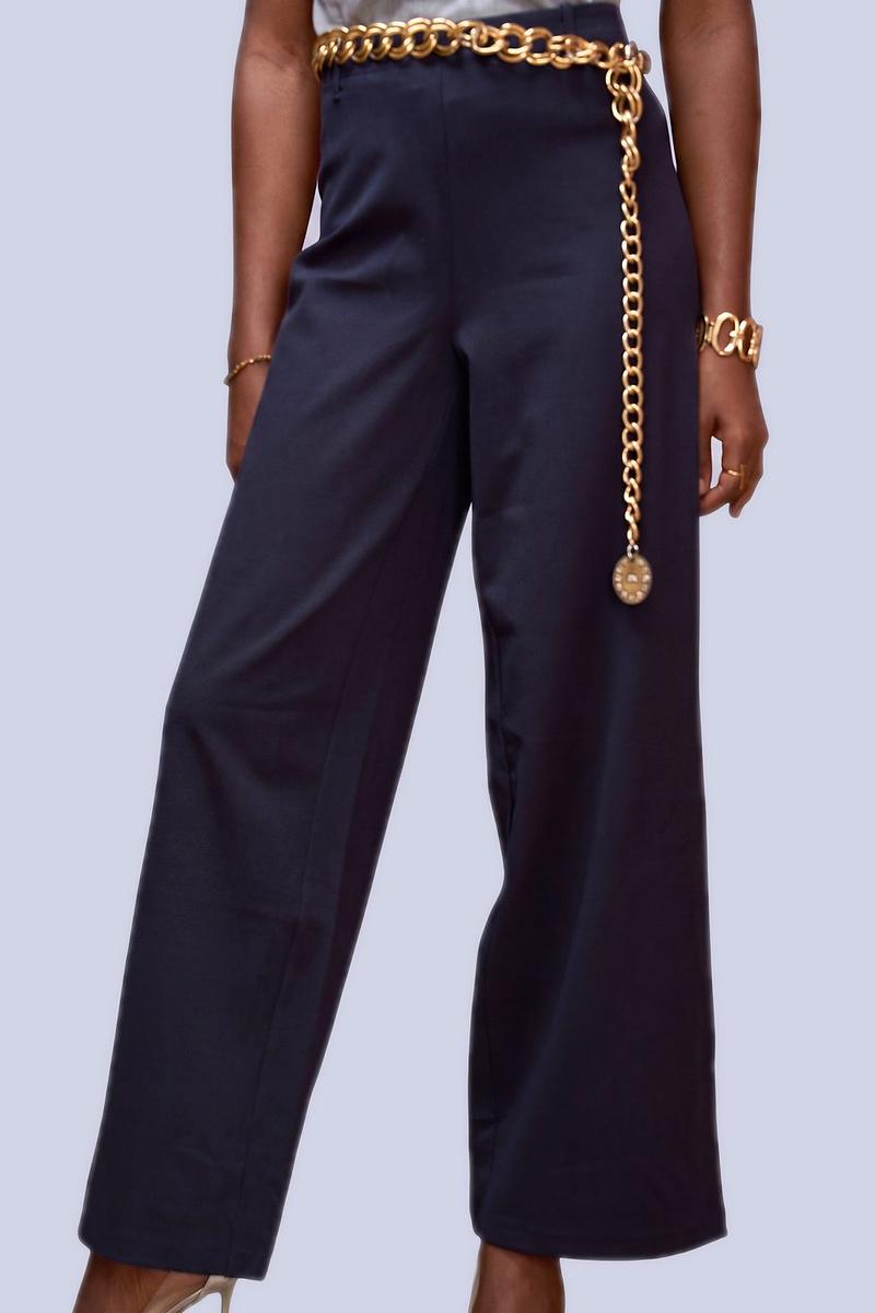 Pantalon droit fluide