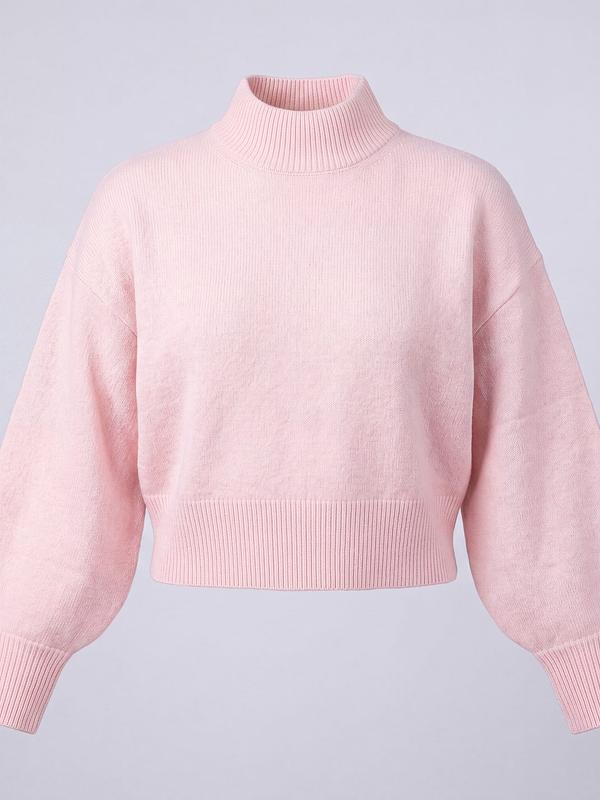 Pull à col cheminée