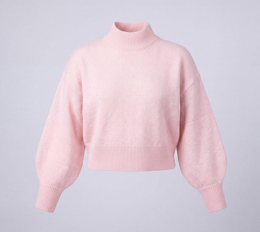 Pull à col cheminée
