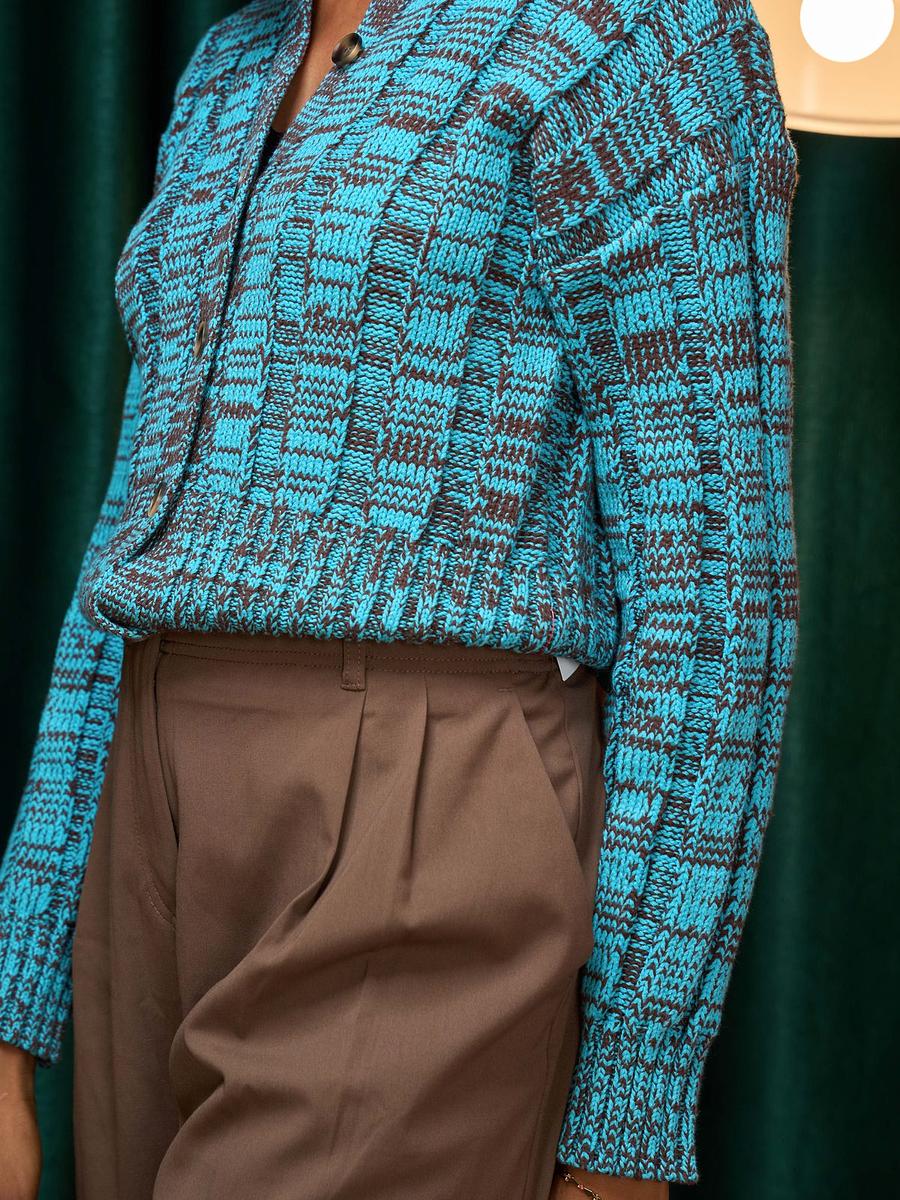 Pull à taille cintrée