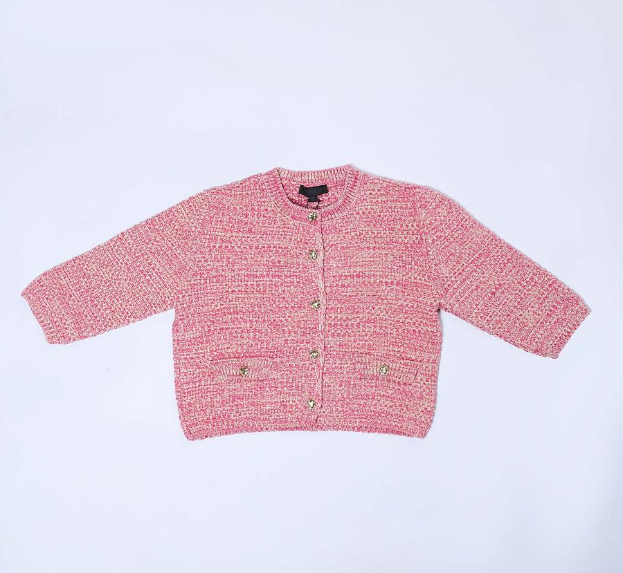 Gilet à boutons dorés