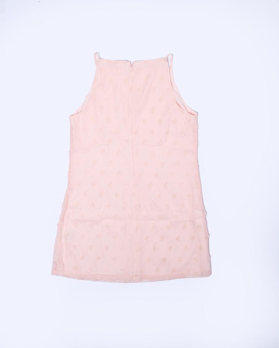 Mini robe détails floraux