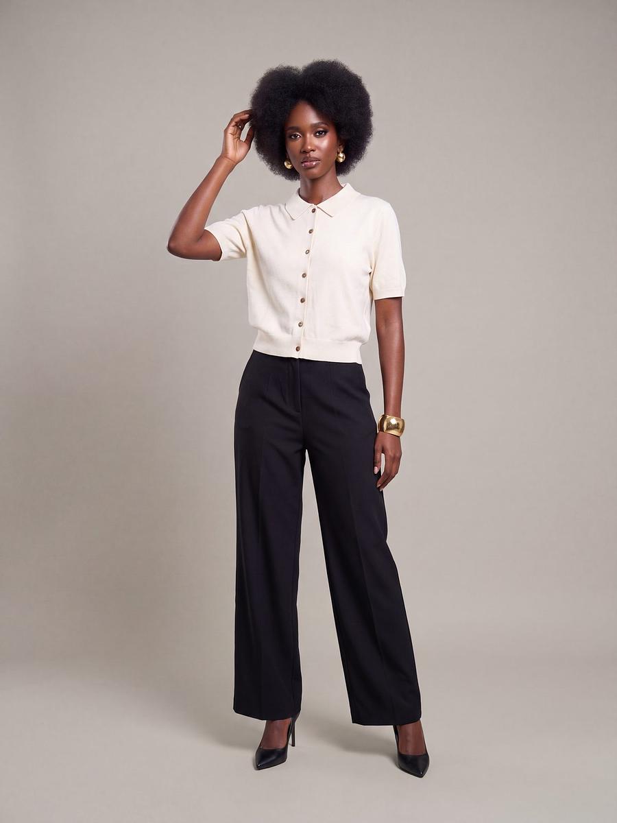 Gilet maille boutonné