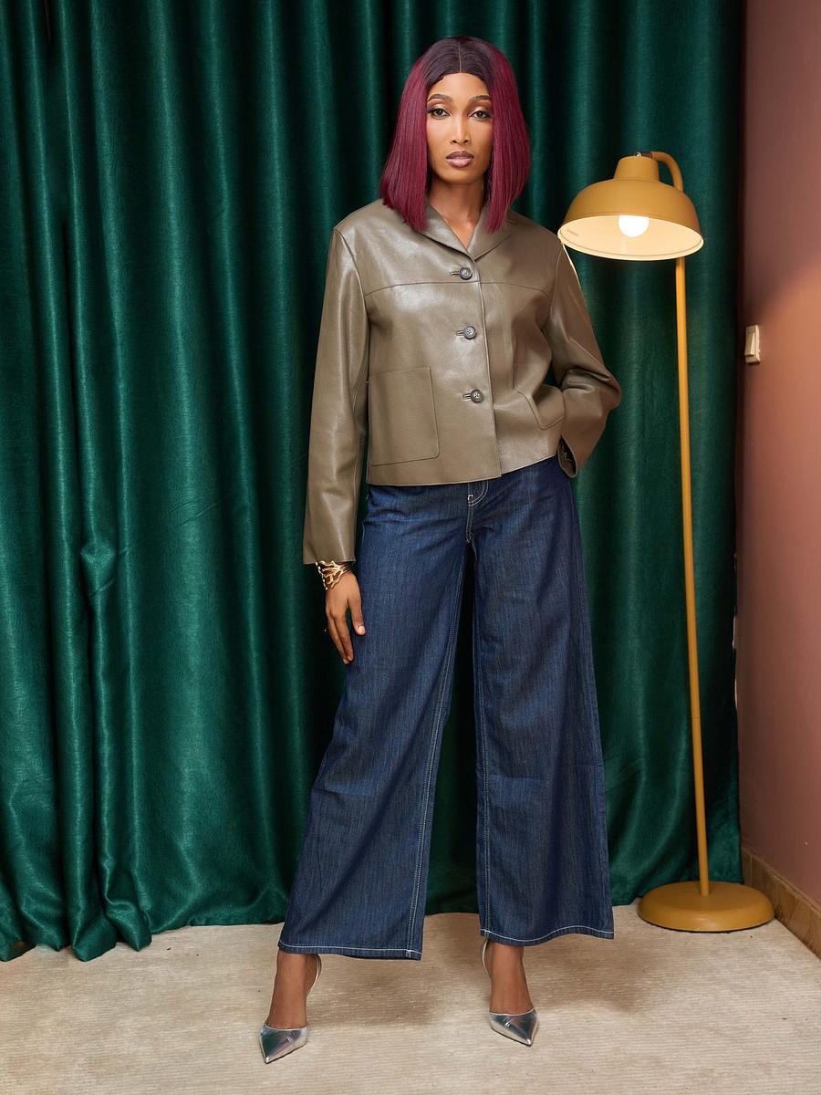 Jean large taille moyenne
