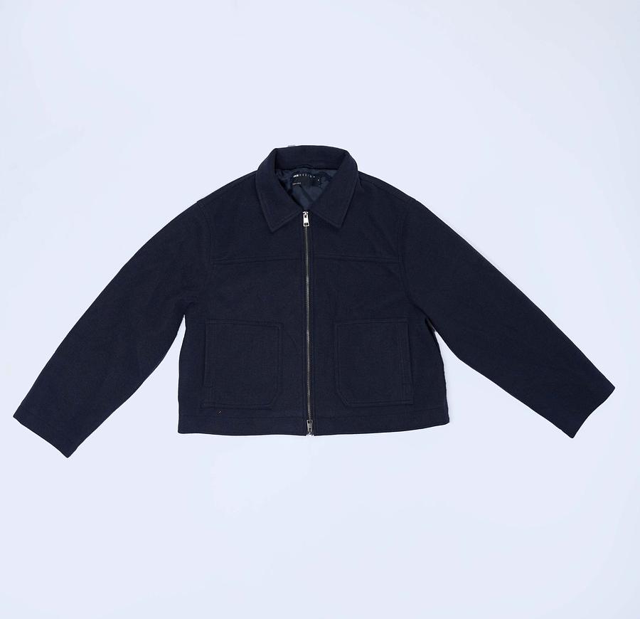 Veste droite ample