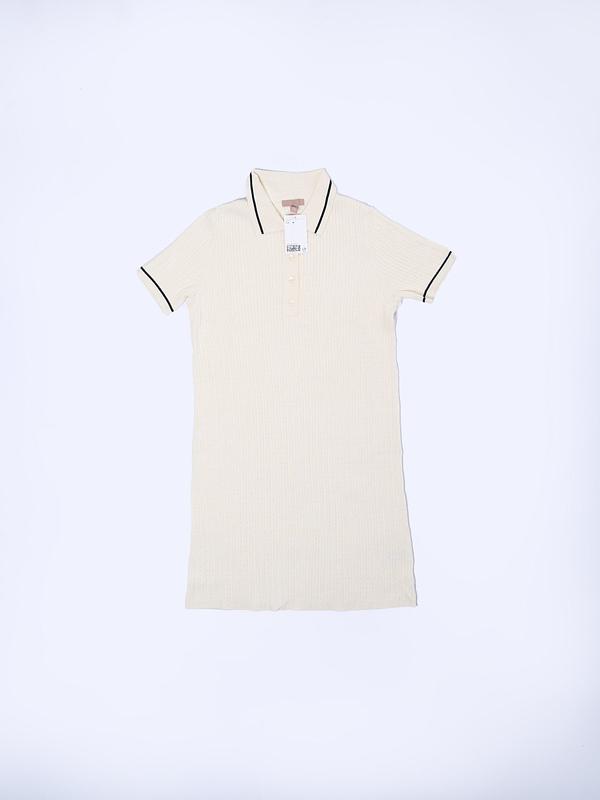 Robe polo en maille
