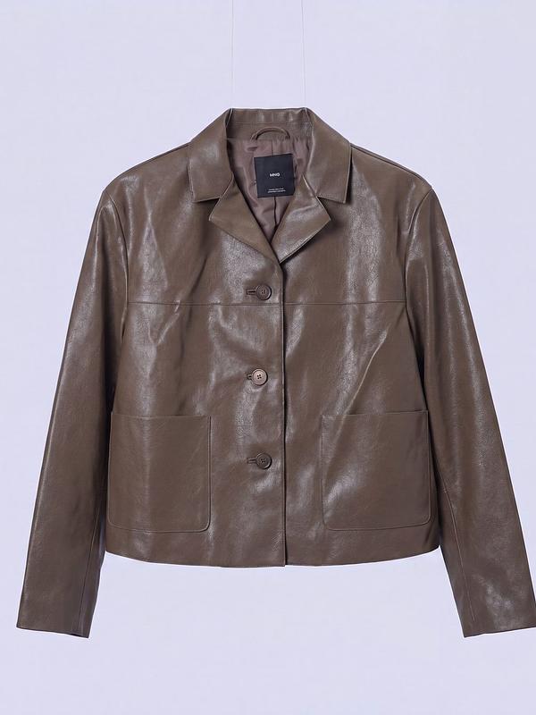 Veste peau de croco