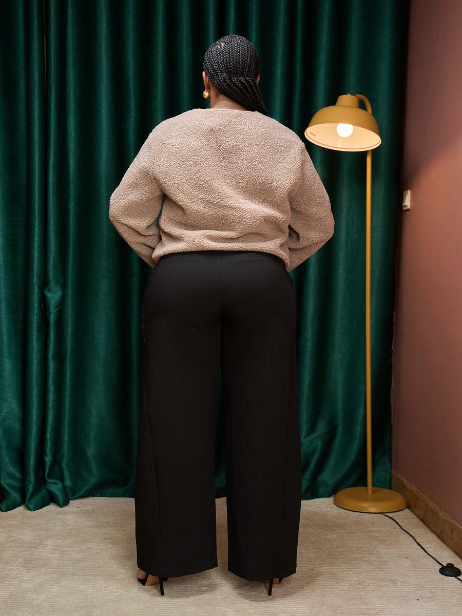 Pantalon large à pinces