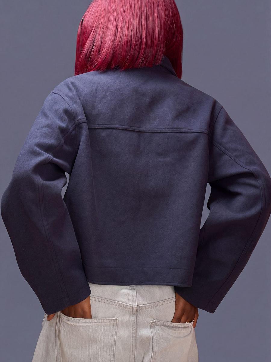 Veste droite ample