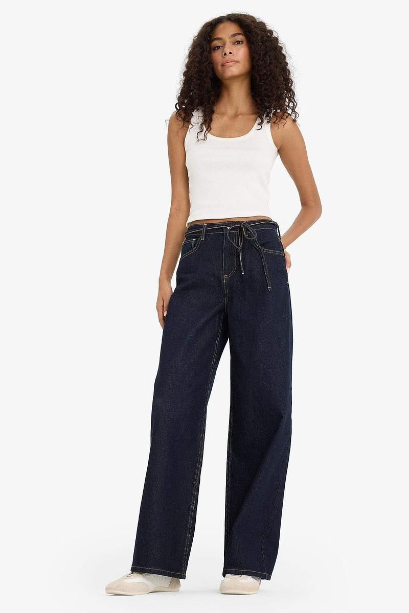 Jean Large Brut Indigo