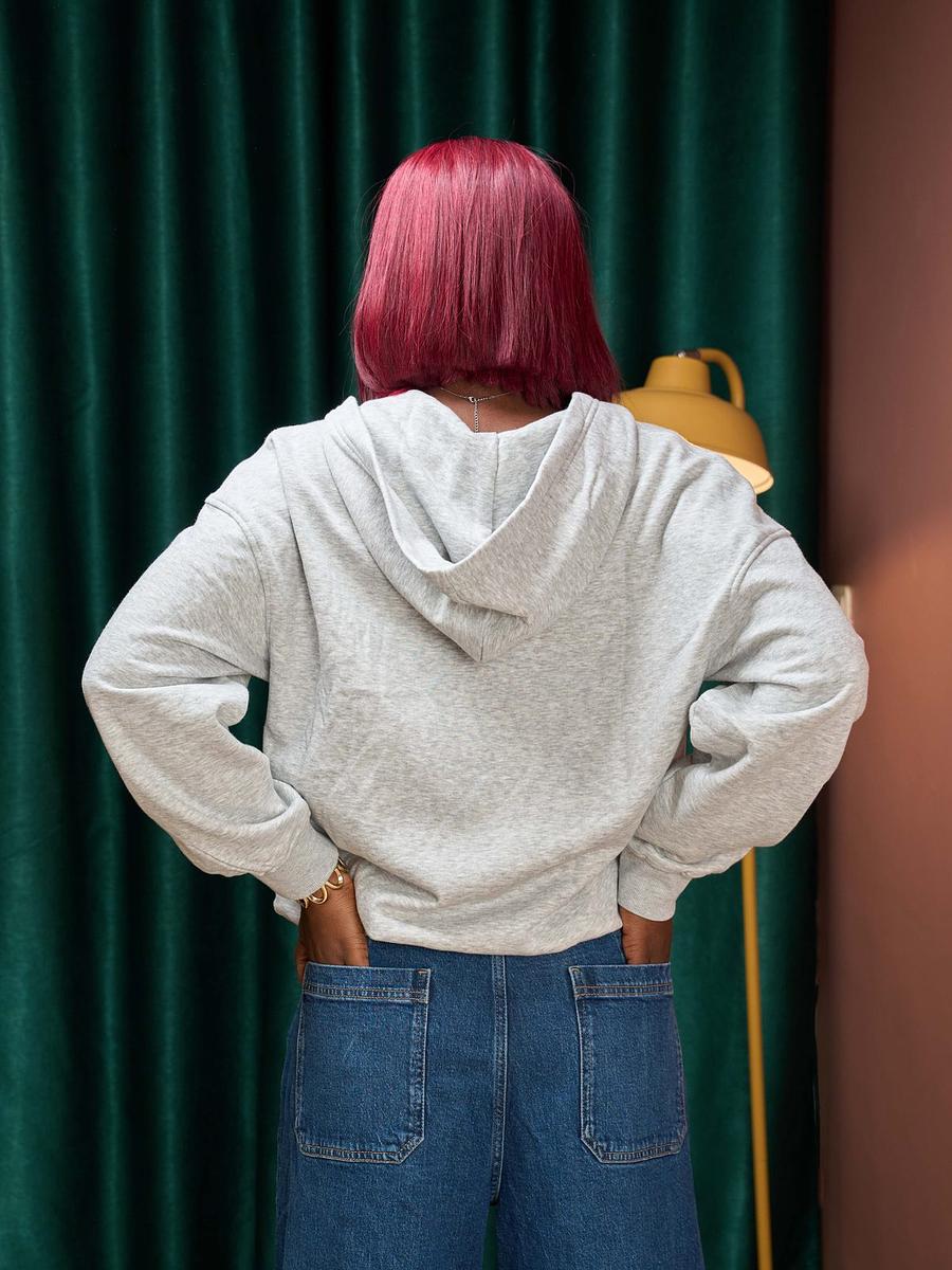 Sweat à capuche zippé